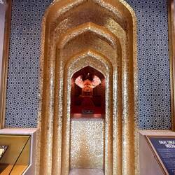 Gold doorway