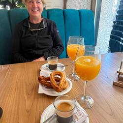 Churros for breakfast