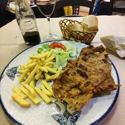 Veal with ham and cheese - disappointed