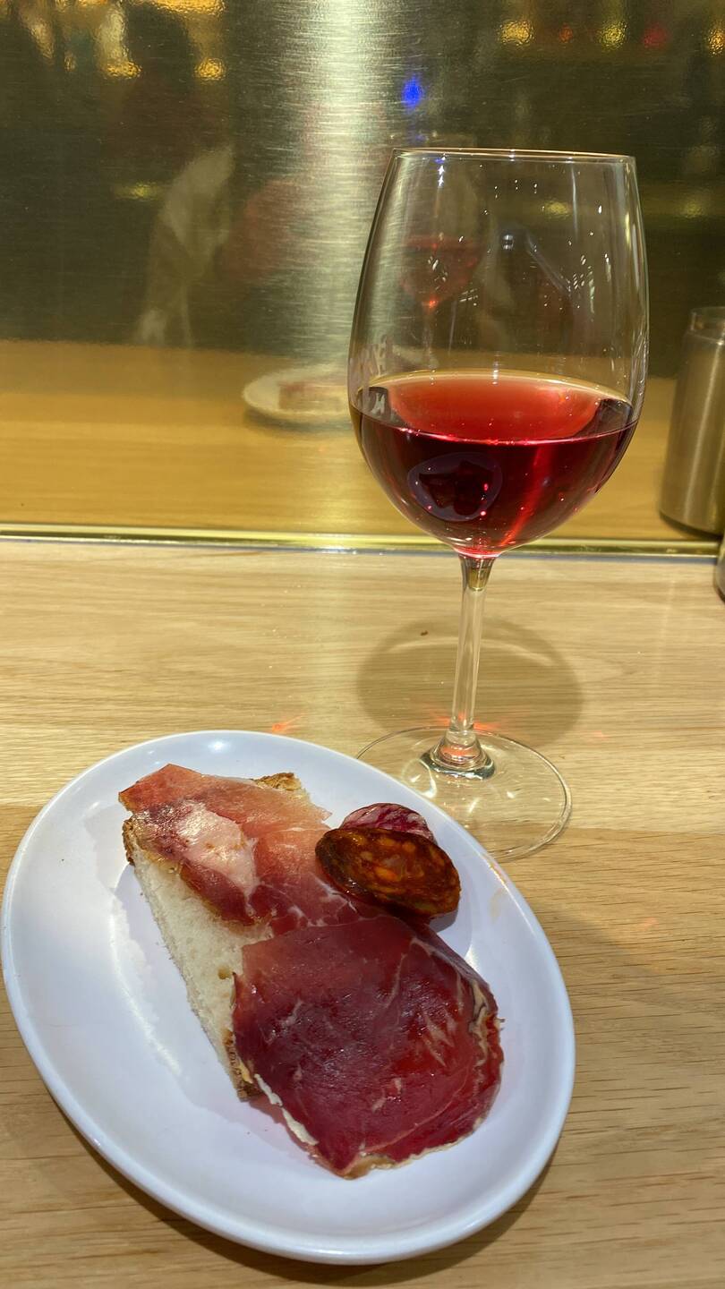 This is not a salad!  But it seems to have sustained me for 400 km!