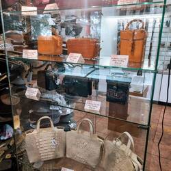 Crocodile handbags... have a look at those prices!