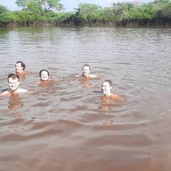 U hie heimer no chönne mit de Delfine bade (si si aber nid so nöch cho)