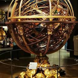 Ptolemy's model of the earth as the center of the universe