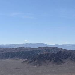The view of the Andes