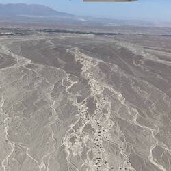 The views of all the dried up rivers that used to have water when the Nasca people were alive!