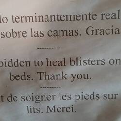 At the albergue - only on the Camino!