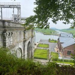 Old canal lift (now I understand why the cycle path did not continue straight).