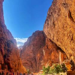 Todraschlucht am Abend