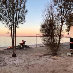 Lake Baandee, Kellerberrin WA, first night out