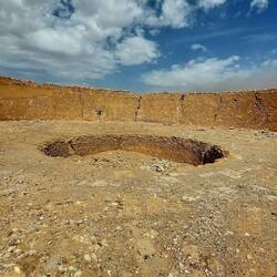 Hier wurden die Toten hingesetzt