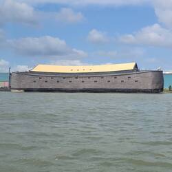 Noah's Ark has been in Rotterdam this whole time! (Note the giraffe captain at the bow)