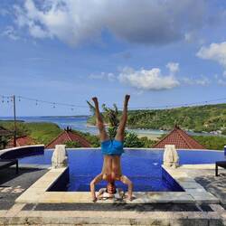 Ankunft bei den Sunrise Huts auf Lembongan 🏝