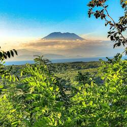 Vulkan Agung, ca. 3000m