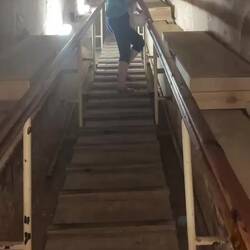 Das Video zeigt den Aufstieg in der "Großen Galerie" und gehört eigentlich zum vorherigen Eintrag