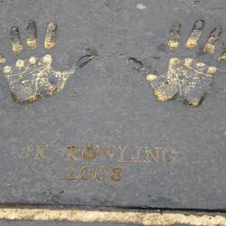 Ein bisschen Hollywood Feeling in den Strassen Edinburghs