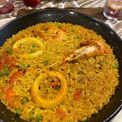 My first authentic paella. Mine is still better!