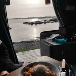 Nudeln mit Aussicht 😉