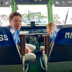 We all know I was sat in the wrong chair!