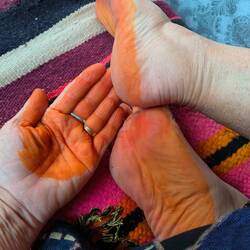 They did my hands AND feet