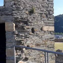 View from top of castle