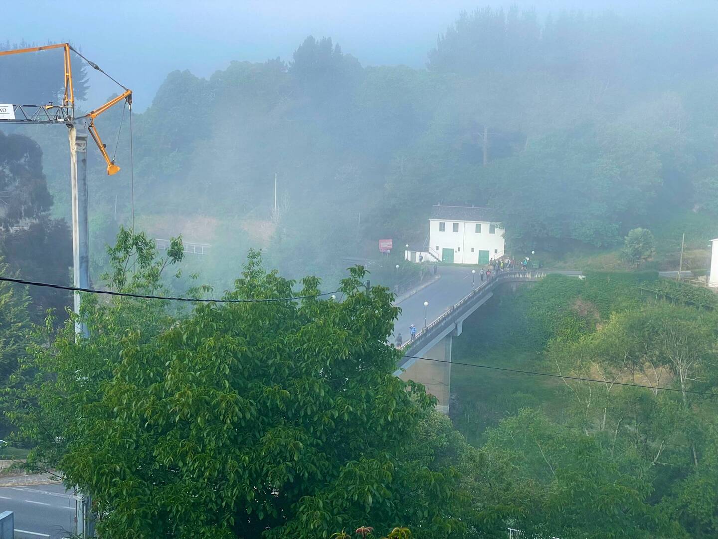 They were leaving this morning, but couldnt see me waving from hotel!