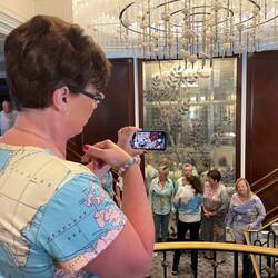 Dottie, framing the shot