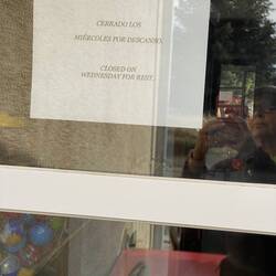 Closed Wednesday!