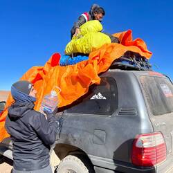 Our Jeep is getting ready