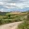 We walked around a corner, saw this town (Cirauqui), and started laughing. These views!