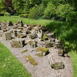 Ein grösseres Puzzle im Garten des Scone Palace