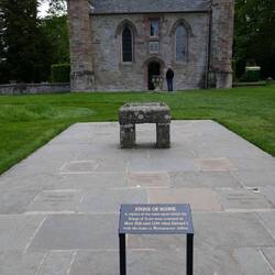 Der magische Stein "Stone of Scone" auch als "der Krönungsstein" bekannt