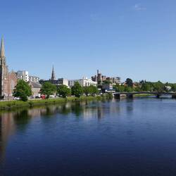 Schön wieder in Inverness angekommen zu sein