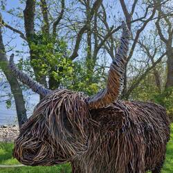 Kunst beim Urquart Castle