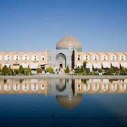 Iman-Platz oder Meidān-e Emām (früher Schah-Platz) in Isfahan