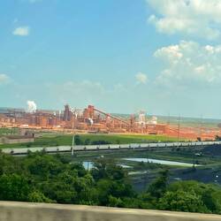 riesige Kohle Kraft Werke