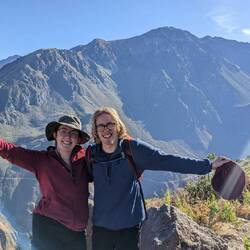 This is us at the top of the Canyon!