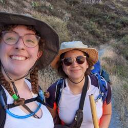 Meet Alida... My slow hiking buddy!