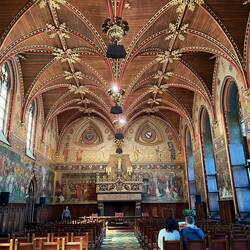 Gothic hall inside the stadhuis