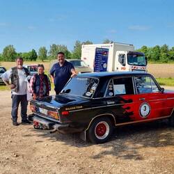 Franz Heß nach erfolgter Reparatur