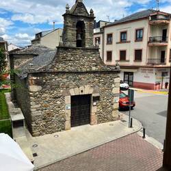 View from our room. Caplla San Roque