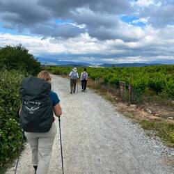The Florida / Dominican couple in front