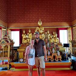 Smiling Buddha und wir