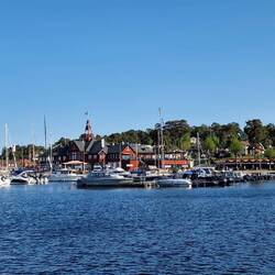 Hafen von Sandhamn