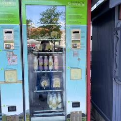 יוגורט וגבינה מVending machine