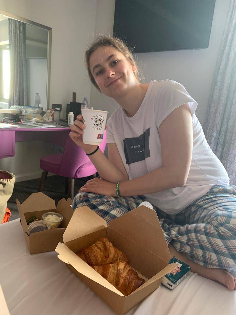 Croissants und Scones