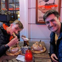 Some traditional bread soup thingy