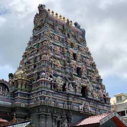 "Arul Mihu Navasakthi Vinayagar Temple", oder einfach Hindu-Tempel