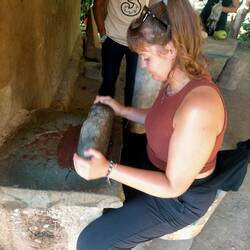Zur Entspannung Kaffe selber geröstet und gemahlen
