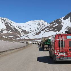 Vier Stunden Sperre wegen kleinen Lawinen Sprengungen