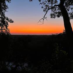 Morgenrot am Panhandle